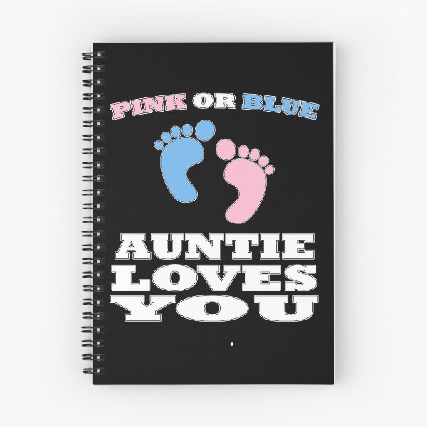 Item preview, Pink Or Blue Auntie Loves You Gender Reveal Baby Shower designed and sold by arcadetoystore.