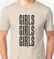 Camiseta ajustada Motley - Chicas Chicas Chicas - Crue - Negro