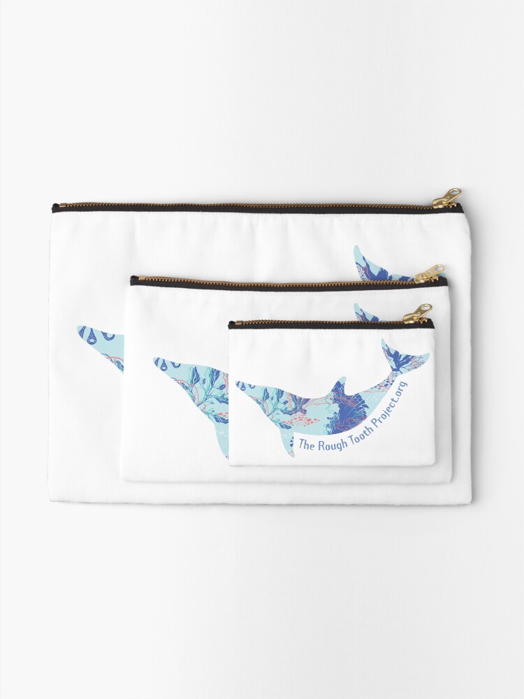 Alternate view of Calming Coral Core Zipper Pouch