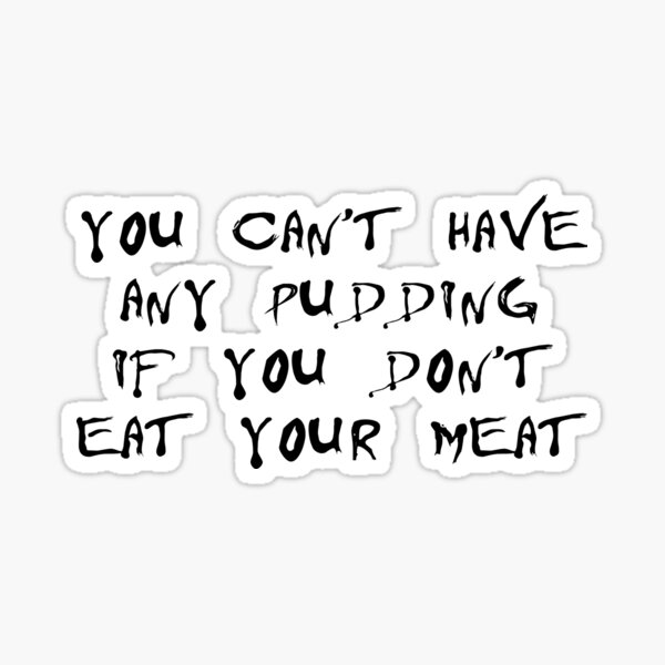 Item preview, Pink - Floyd - You Cant Have Any Pudding - Black designed and sold by threeampersands.