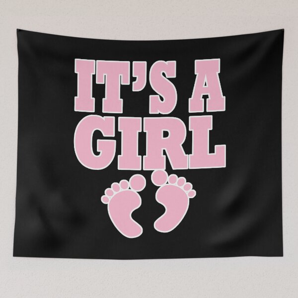 Item preview, its  a thing whiteIts A Girl Adoption Party Cute Funny Gender Reveal Baby Shower Feet T Shirt pink  2 designed and sold by arcadetoystore.