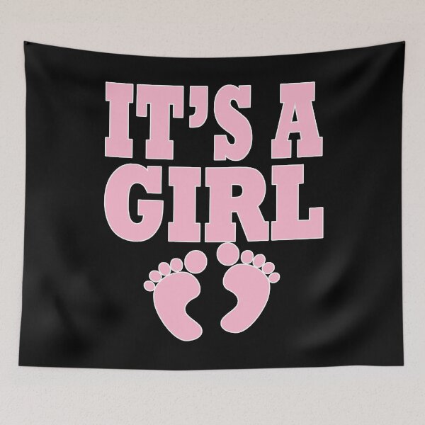 Item preview, its  a thing whiteIts A Girl Adoption Party Cute Funny Gender Reveal Baby Shower Feet T Shirt pink  designed and sold by arcadetoystore.