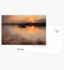The last light of the day Postcards