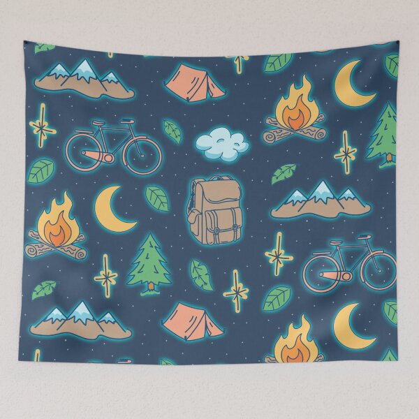 Item preview, Camping night designed and sold by Jacqueline K..