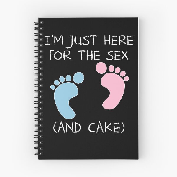 Item preview, I'm Just Here For The Sex And Cake Baby Shower Gender Reveal Baby Shower Heart Gender Reveal Party designed and sold by arcadetoystore.