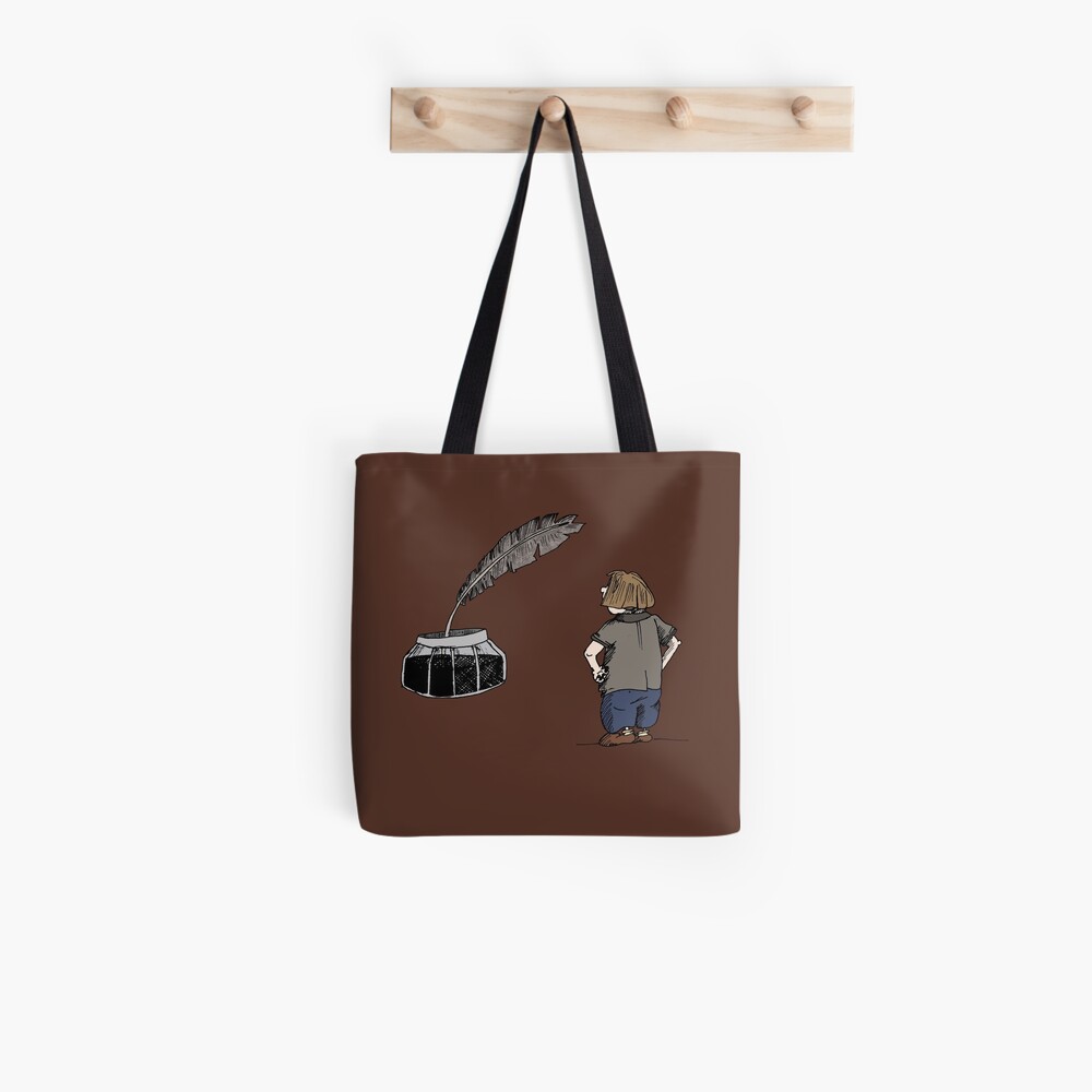 Feather & hourglass Tote Bag