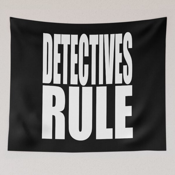 Item preview, Detectives Rule Gender Reveal Baby Shower Cute Gift T Shirt White designed and sold by arcadetoystore.