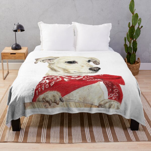 Cute Dog Throw Blanket