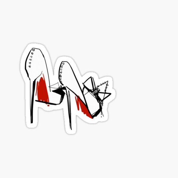 Christian Louboutin Stickers for Sale