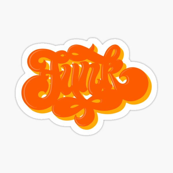 Funk Retro 70's Sticker
