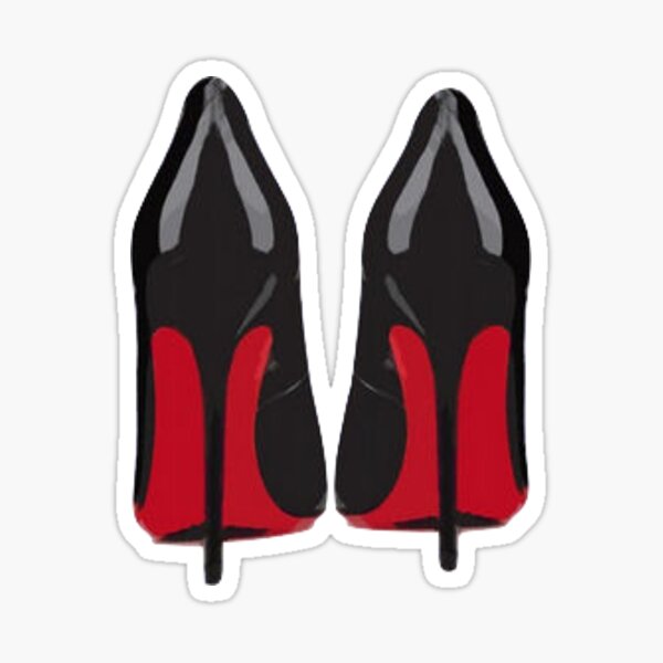 Passion Stickers - Famous Shoes Christian Louboutin Logo Decals & Stickers
