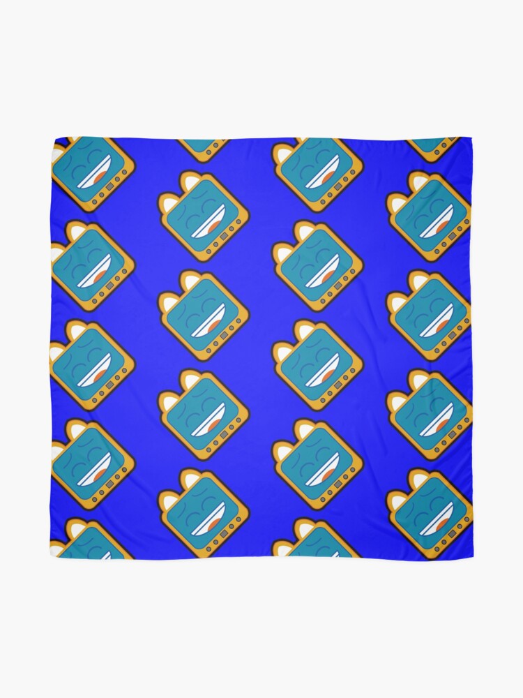 Alternate view of Television Kitty LOL6 Scarf