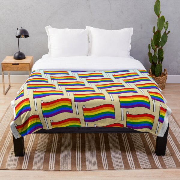 Item preview, Gay Pride Flag Pattern designed and sold by backgroundsmia.