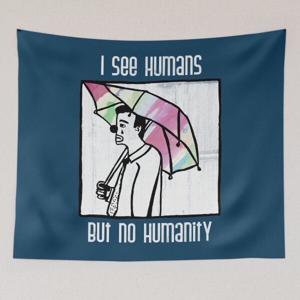 Item preview, I see people but no humanity. designed and sold by RAWWR.