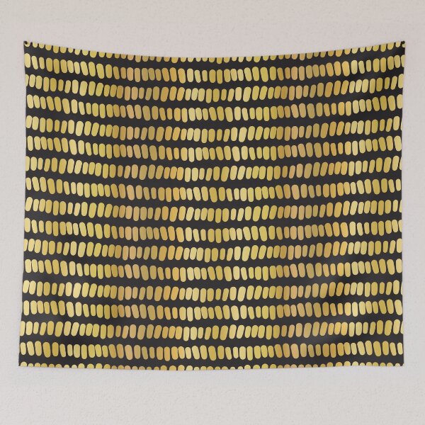 Aperçu de l'œuvre Golden Shiny Beans créée et vendue par Sandra Hutter.