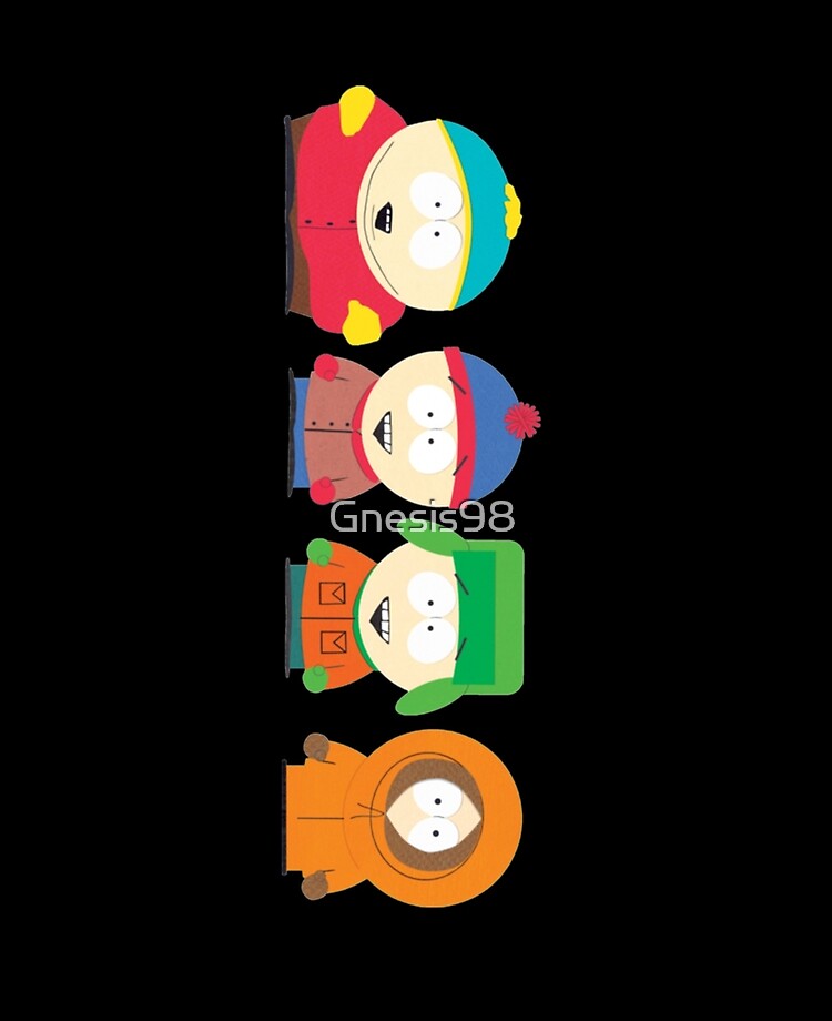 South Park characters smile Poster by Gnesis98