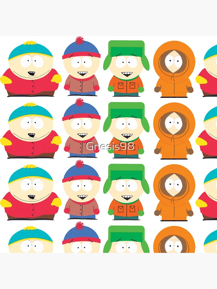 South Park characters smile Poster by Gnesis98