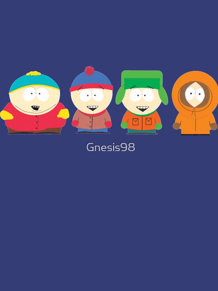 South Park characters smile Poster by Gnesis98