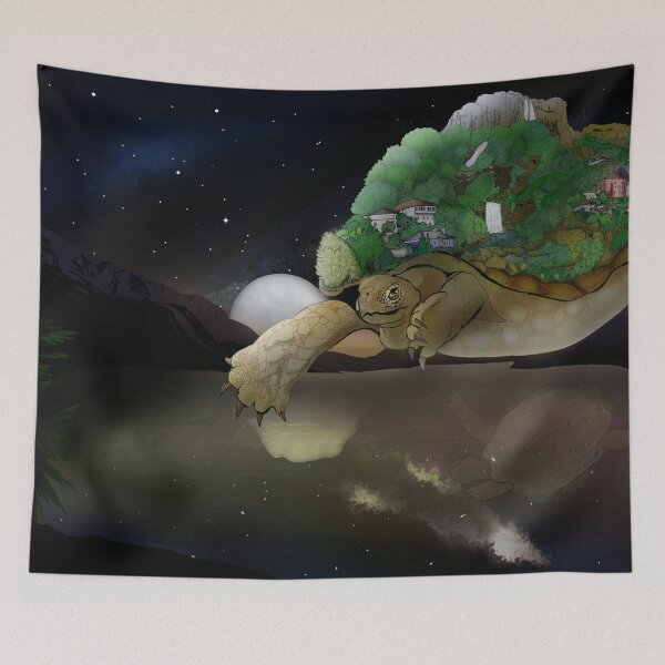 Item preview, Flying Tortoise Town designed and sold by Shadowsantos.