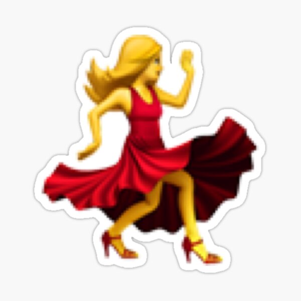 Item preview, Salsa Girl Emoji designed and sold by Bisexual Scum.
