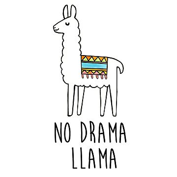 No Drama llama