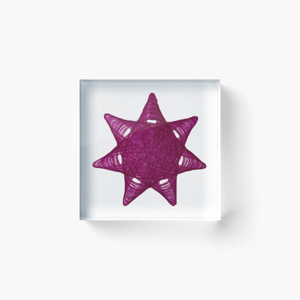 Item preview, Spirograph Magenta Star designed and sold by TravellingAlle.
