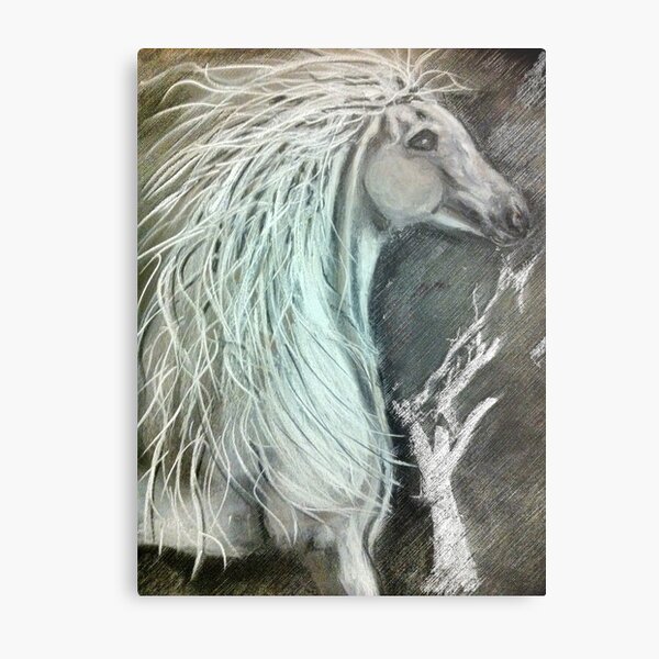 Feeling Horse Metal Print