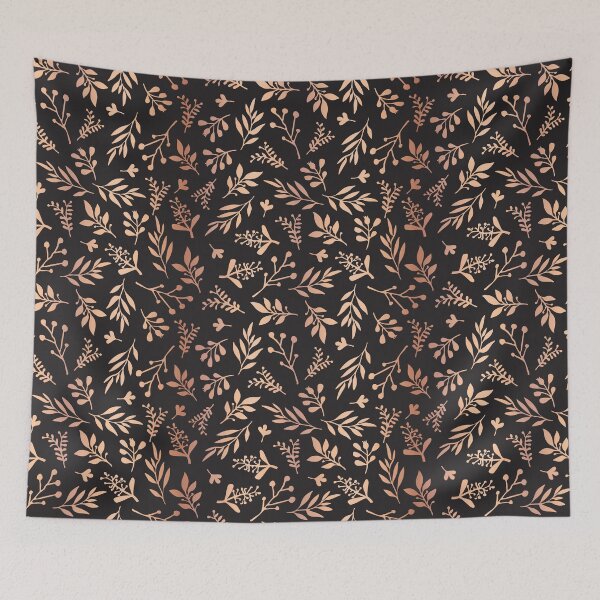 Item preview, Rose Gold Florals designed and sold by Sandra Hutter.