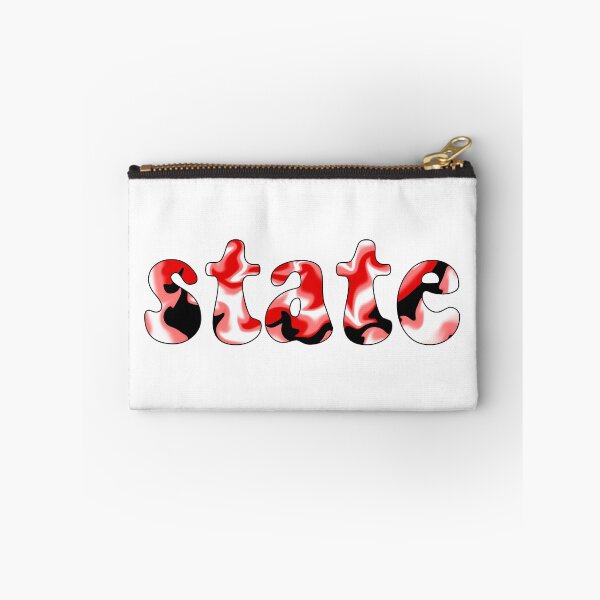 Item preview, Tie Dye State (Red/Black) designed and sold by kapatton99.