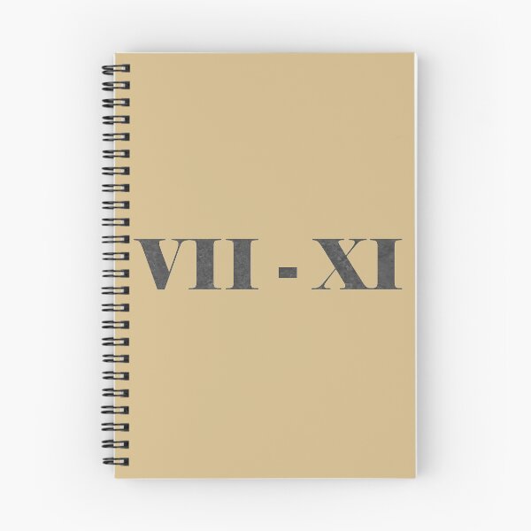 Item preview, VII - XI  Roman Numerals designed and sold by Lisa Bertnick.