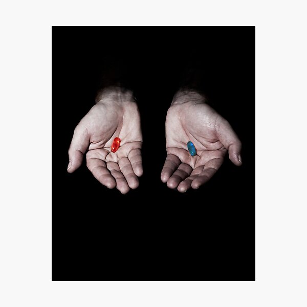 the matrix choice Photographic Print