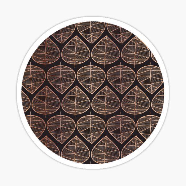 Item preview, Bronze Petals Pattern designed and sold by Sandra Hutter.