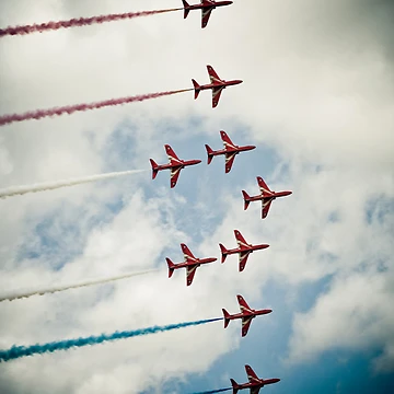 Artwork thumbnail, Red Arrows by ROGUEstudio