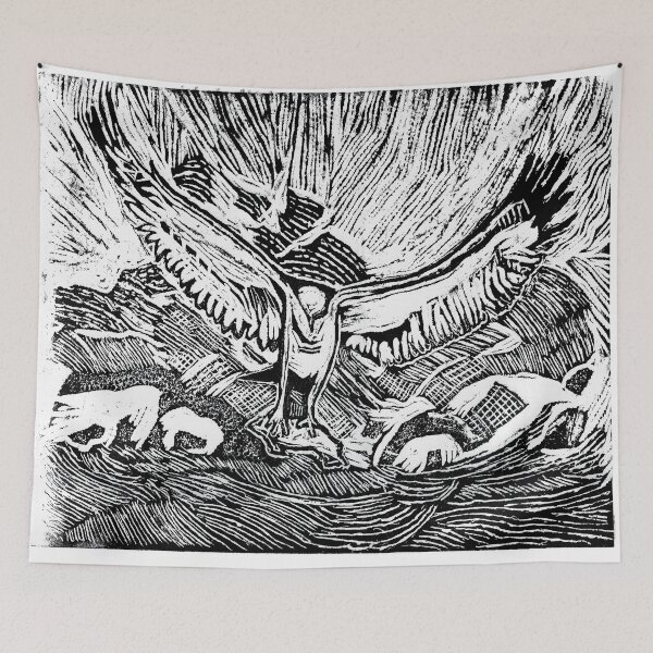 Item preview, Osprey eagle flying  designed and sold by Rosa Elena Albornoz Mendez.