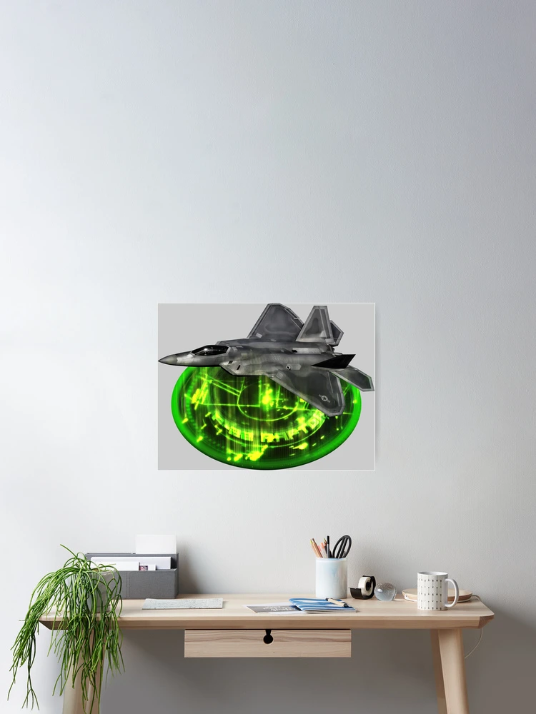 Thumbnail 2 of 3, Poster, F-22 RAPTOR designed and sold by deathdagger.