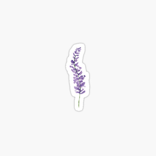 Lavender and Citrine Sticker for Sale by Aspen Workman