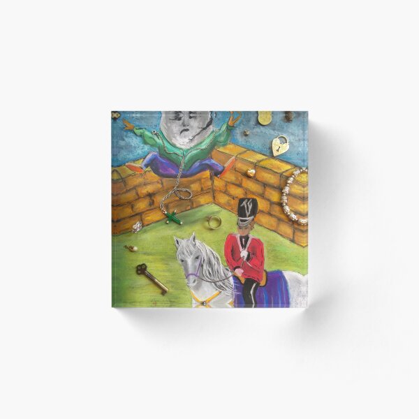 Humpty Dumpty Acrylic Block
