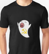Camiseta ajustada Espectro del comunismo Boo lindo fantasma de Kawaii