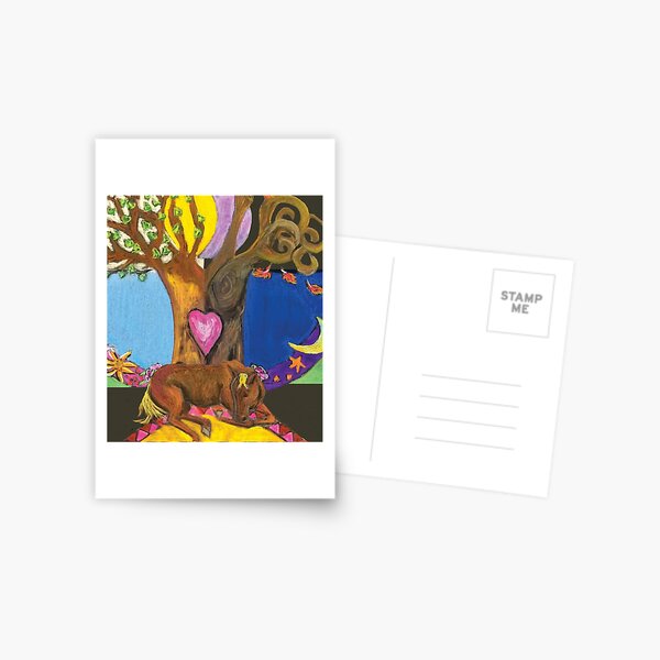 Meditation Horse Postcard