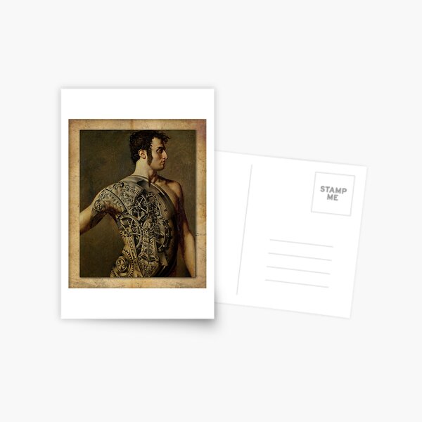 The Clockwork Man Postcard