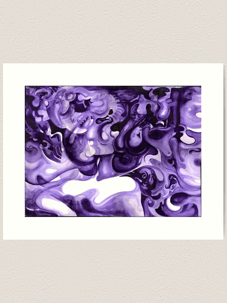 Alternate view of Asleep Art Print