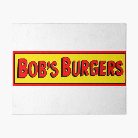 Bobs Burgers Logo Art Board Print