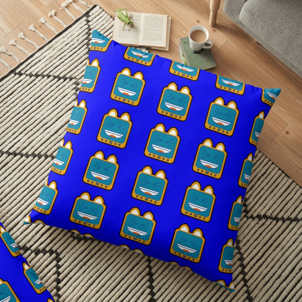 Television Kitty LOL 3 Floor Pillow