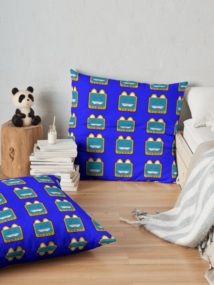 Alternate view of Television Kitty LOL 3 Floor Pillow