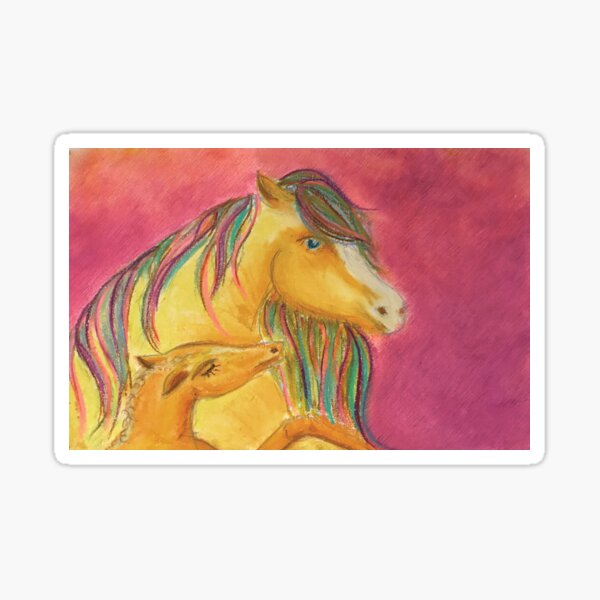 Motherhood horse Sticker