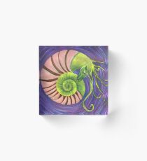 Morphic Entaglement Horse Acrylic Block