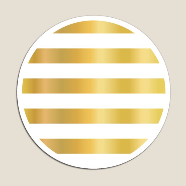 Item preview, Horizontal Golden Stripes designed and sold by Sandra Hutter.