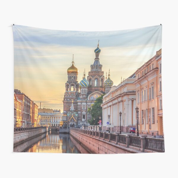 Church of the Savior on Blood, Saint Petersburg, Russia Tapestry