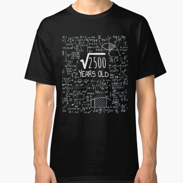 50 años de joven negro estándar Camiseta cincuenta 50º Cumpleaños Regalo Presente