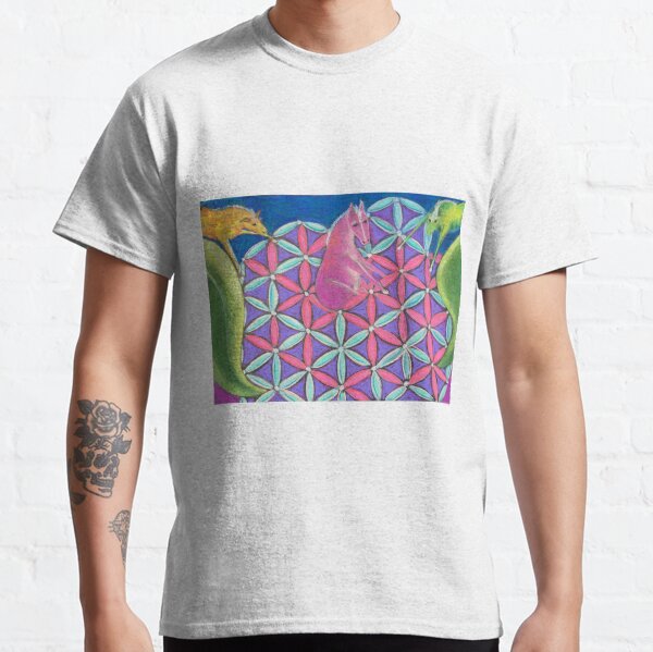 Sacred Geometry Horse Classic T-Shirt